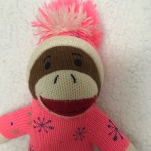 Sock Monkey stuffed animal retro
